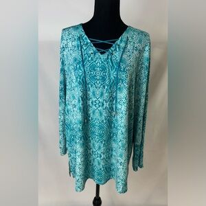 Larry Levine Top- Plus Size